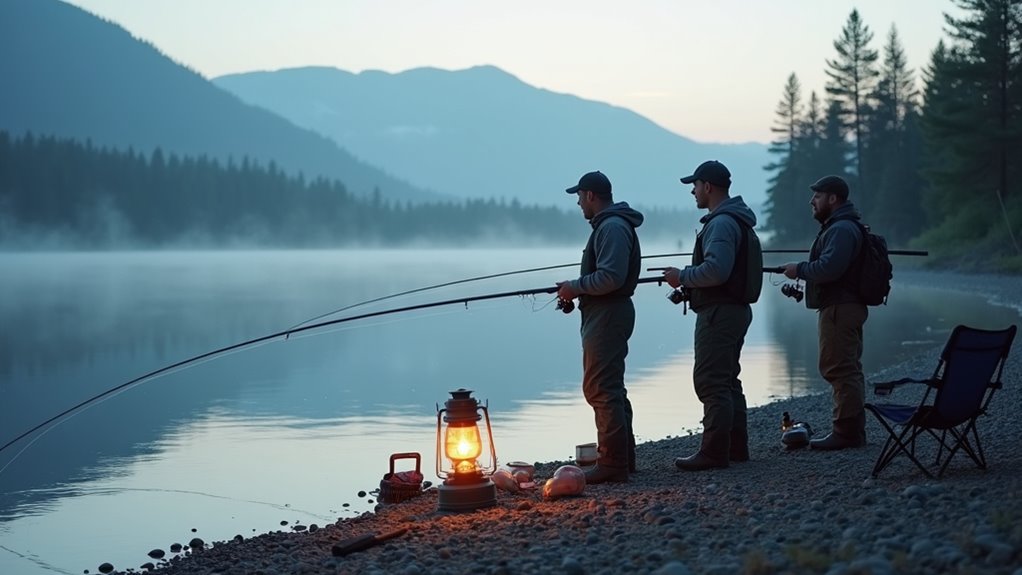 organized competitive fishing activities
