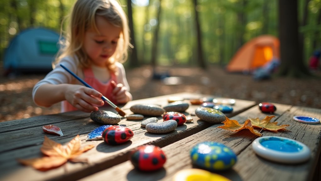 outdoor art and nature crafting