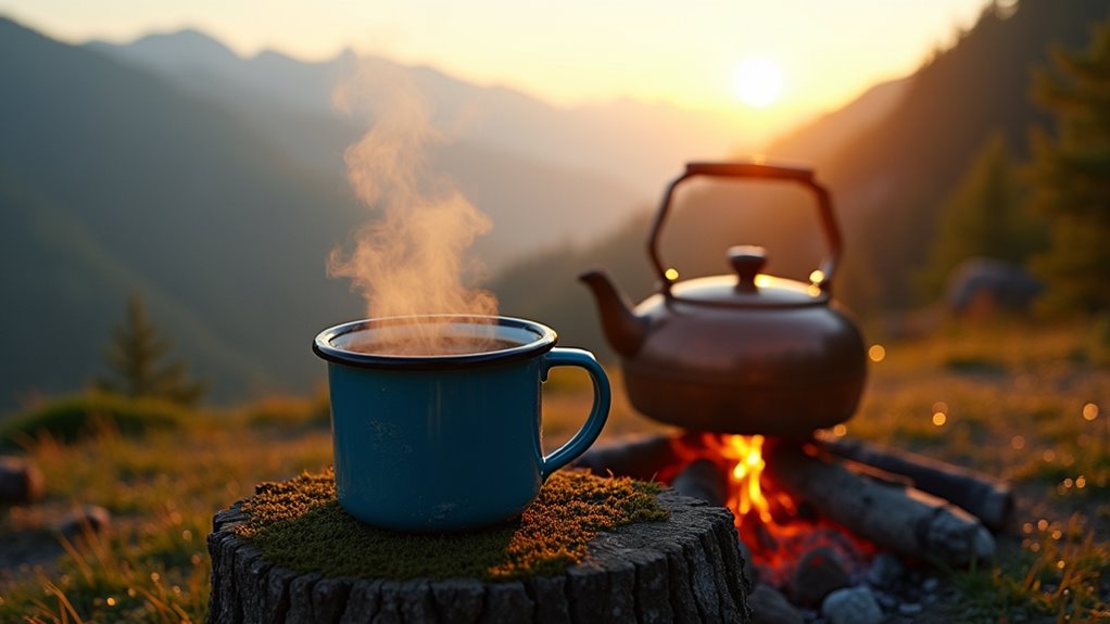 outdoor coffee flavor enhancement
