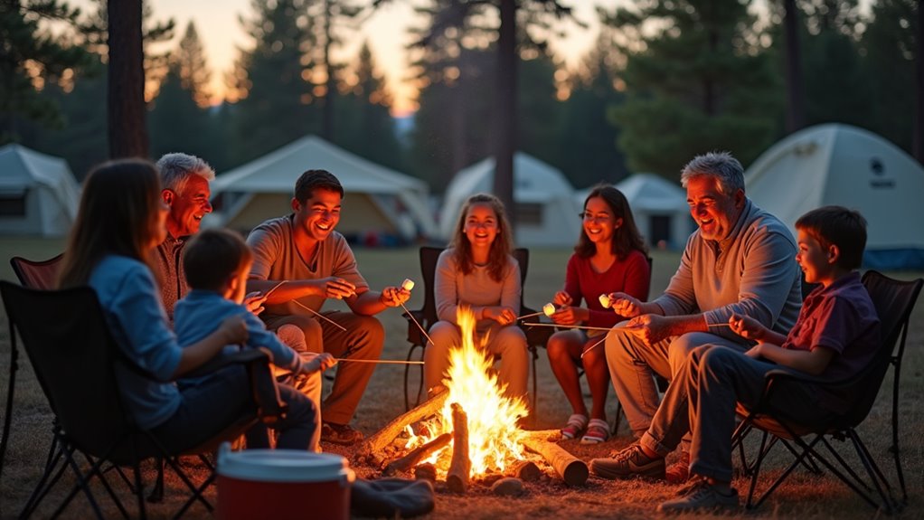 outdoor family camping activities