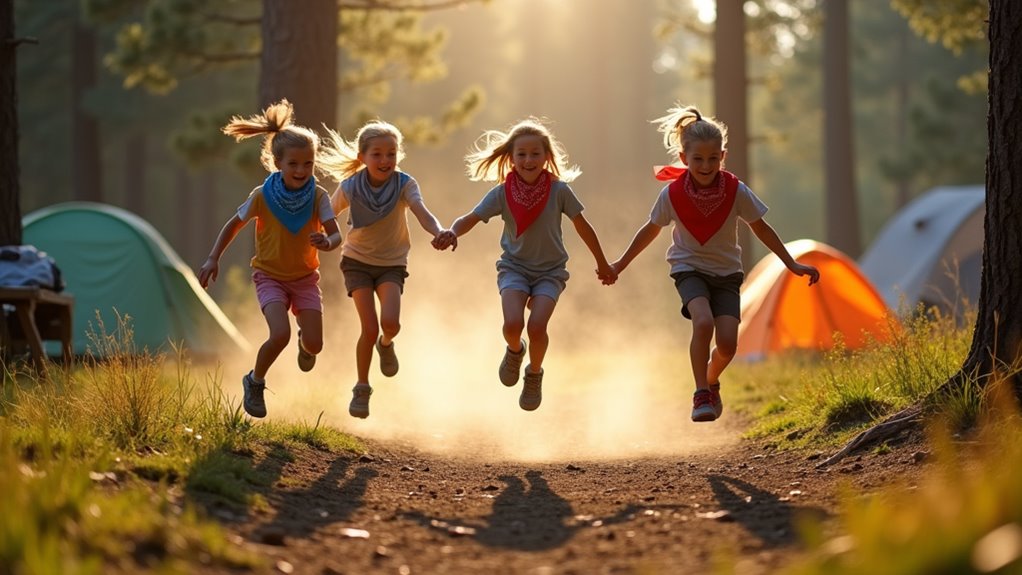 outdoor games and social activities
