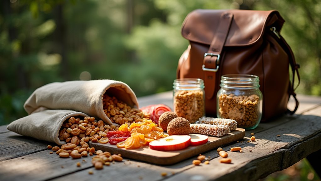 pack nutrient dense trail snacks