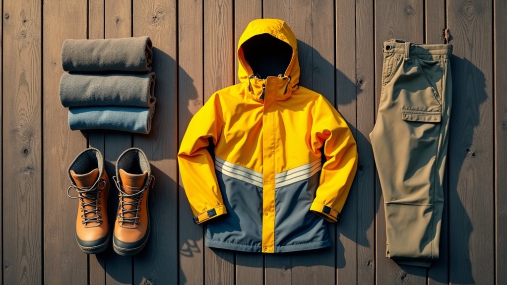 pack versatile layered clothing