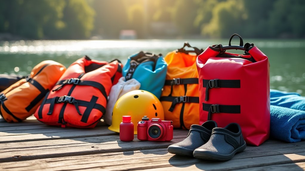 packing for river adventures
