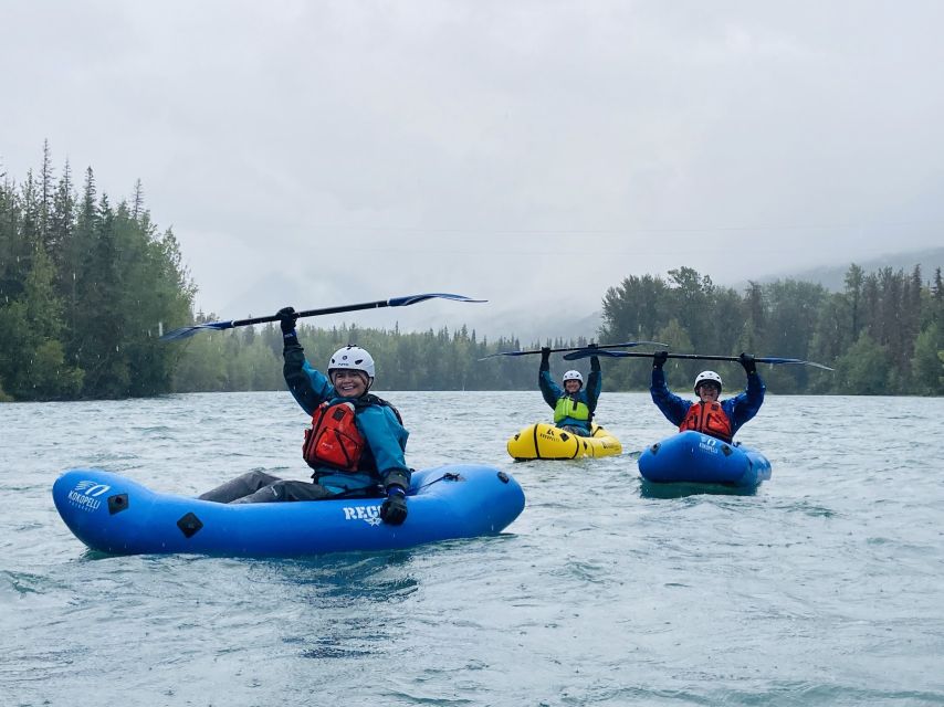 Packrafting Kenai River - Seward Departure - Highlights