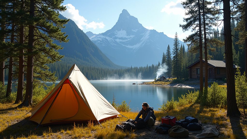 park camping and lodging options