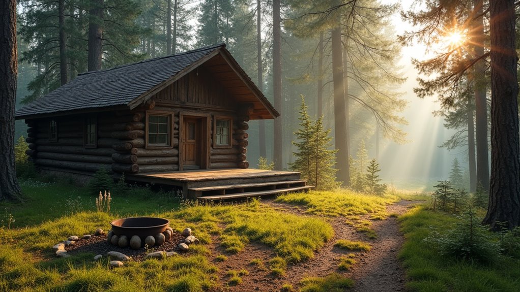 peaceful camping in mazovia