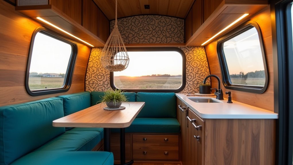 personalized modern camper design