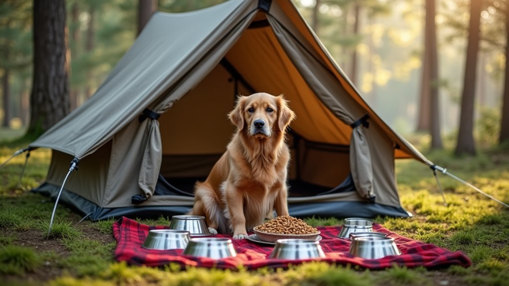 pet camping essentials checklist
