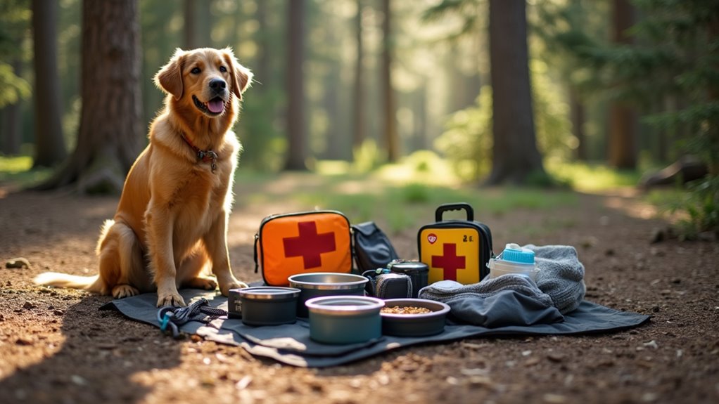 pet camping safety essentials
