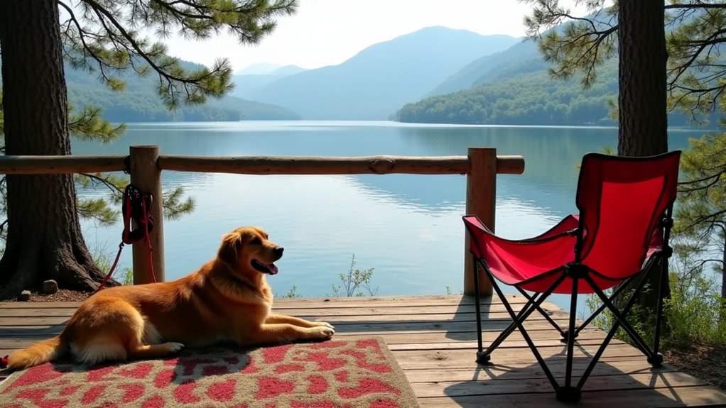pet friendly camping paradise