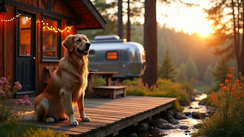 pet friendly riverside retreat