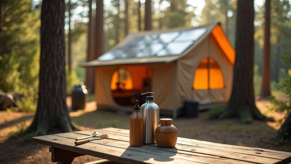 plan eco friendly camping logistics