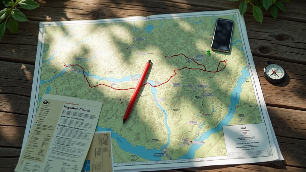 plan water route regulations