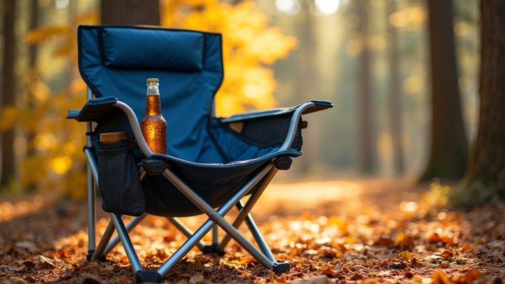 portable cooler camping chair