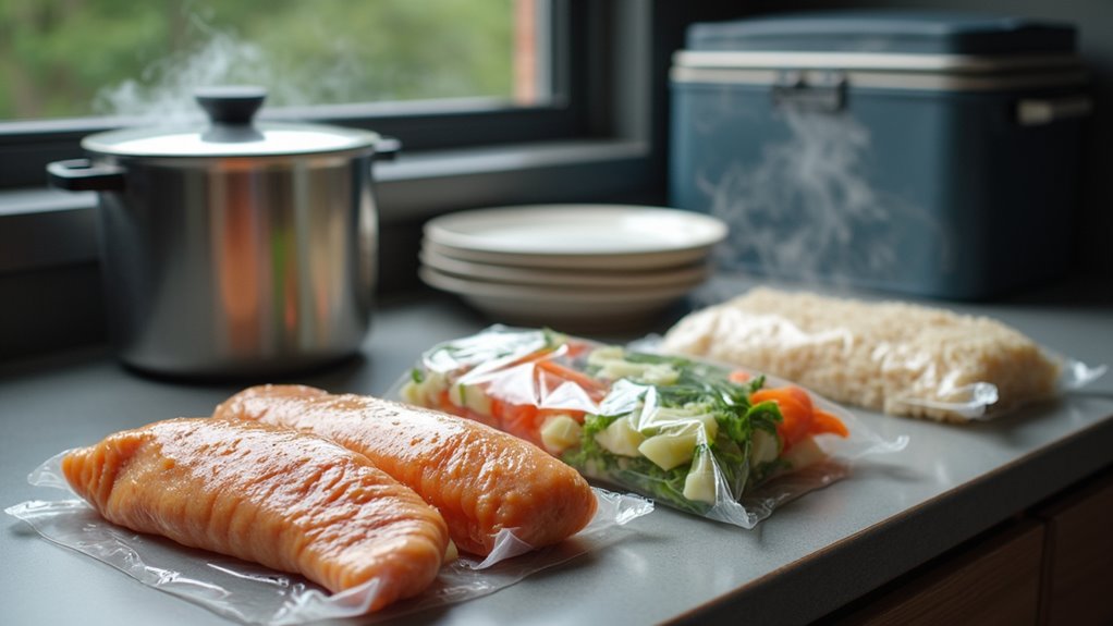 pre cook meals for camping
