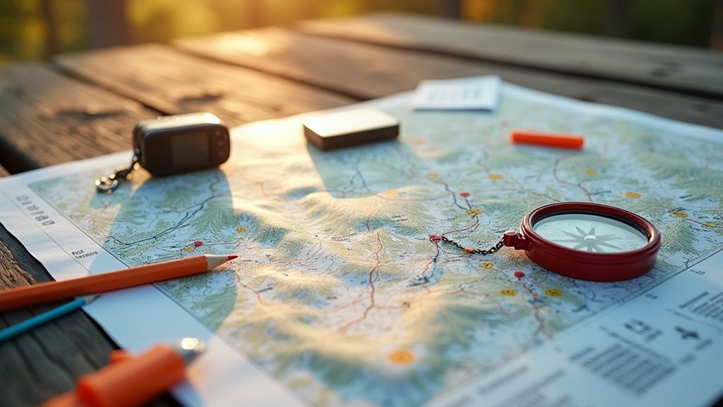 pre trip planning and mapping