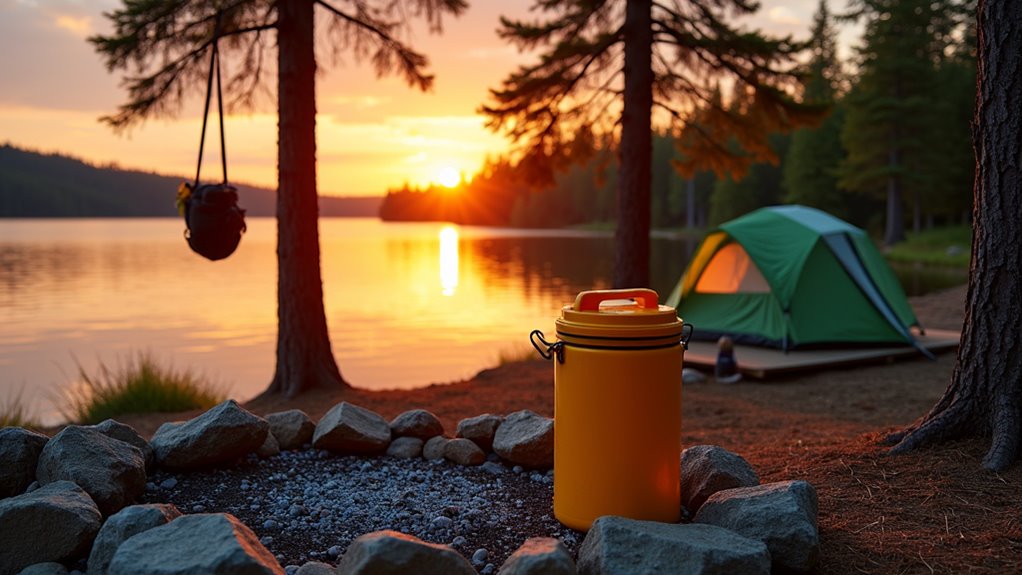 prepare for safe camping