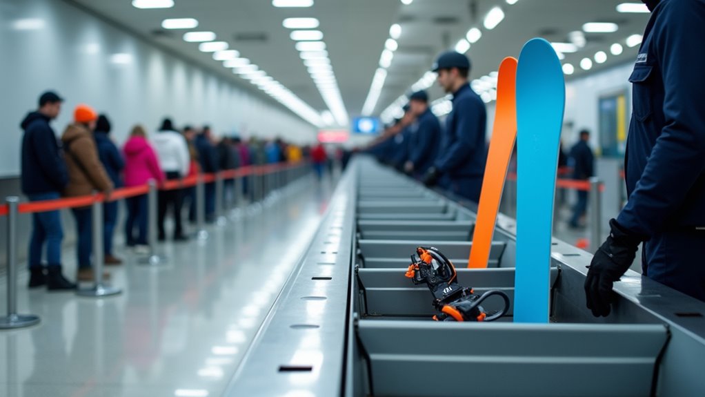 prepare for security and customs