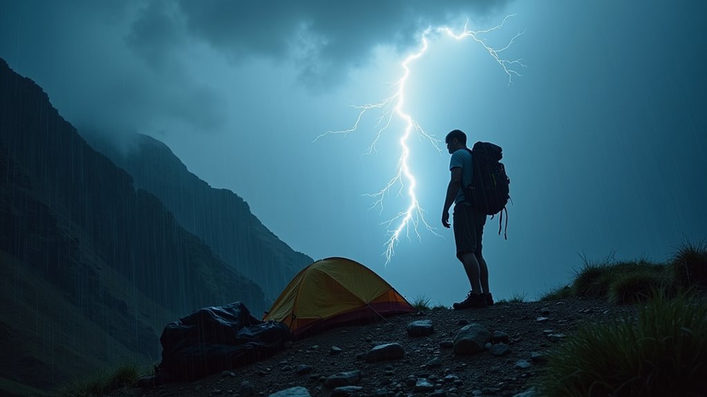 prepare for sudden mountain storms