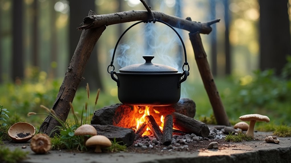 primitive outdoor cooking techniques