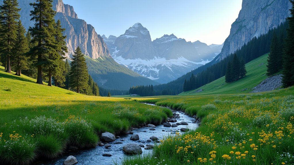 pristine wilderness camping experience