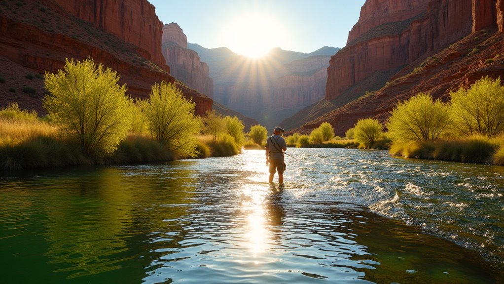 productive year round trout fishing