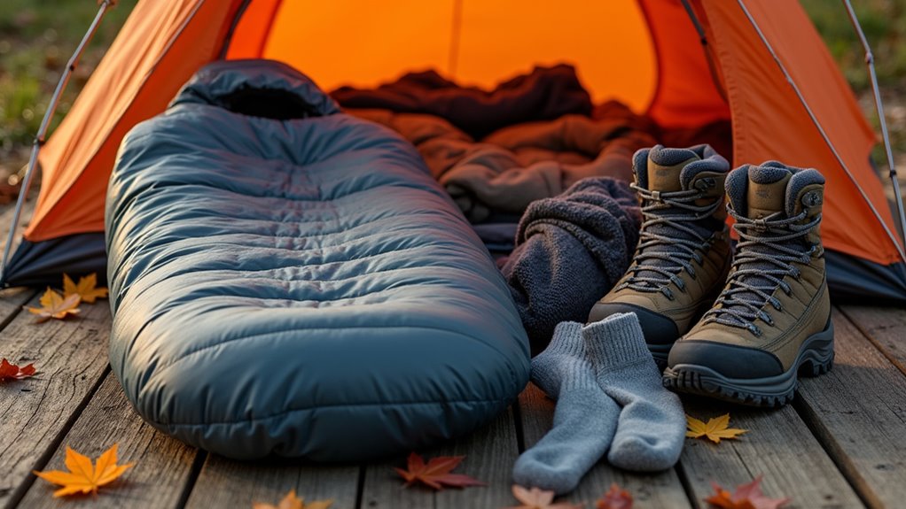 proper cold weather camping