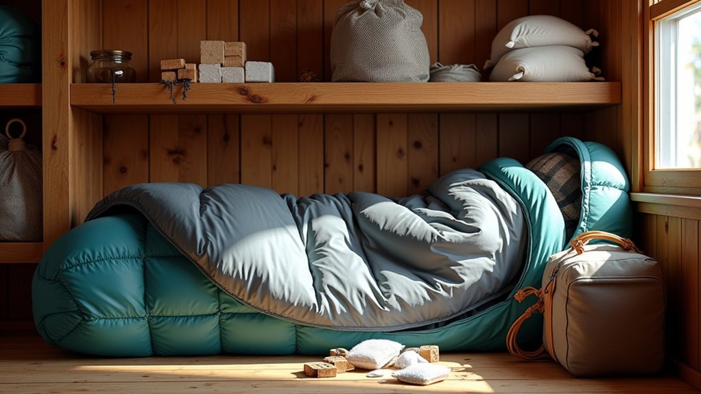 proper sleeping bag care
