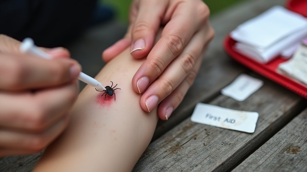 proper wound cleaning and monitoring
