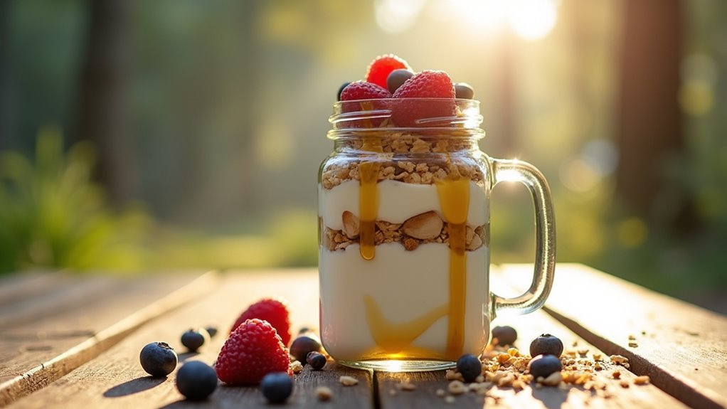quick and healthy yogurt parfait