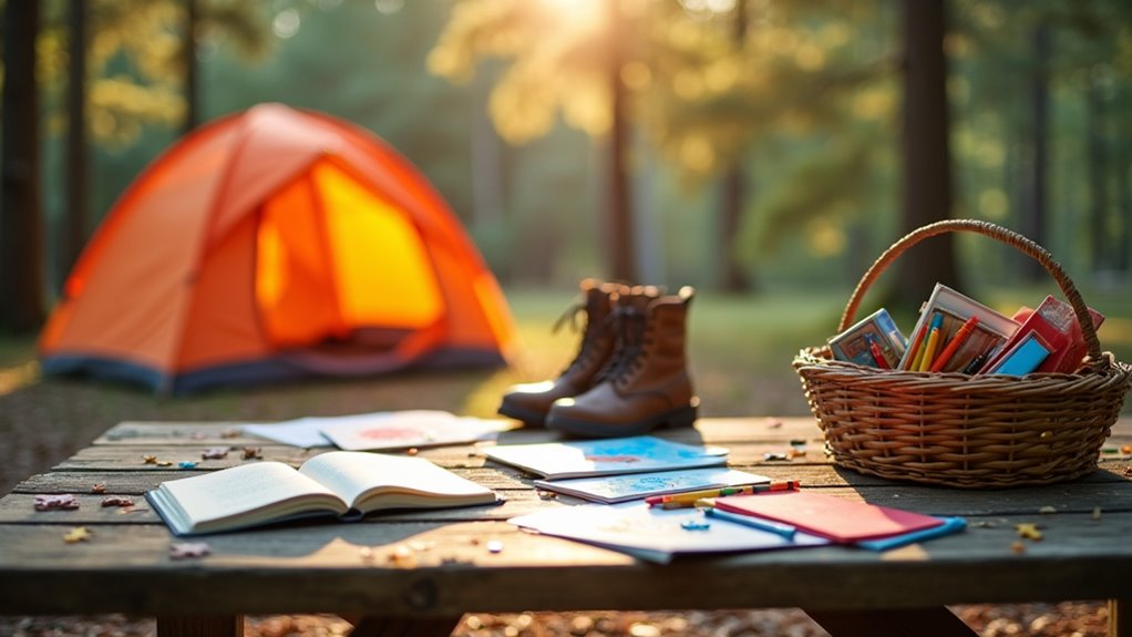 quiet screen free camping entertainment