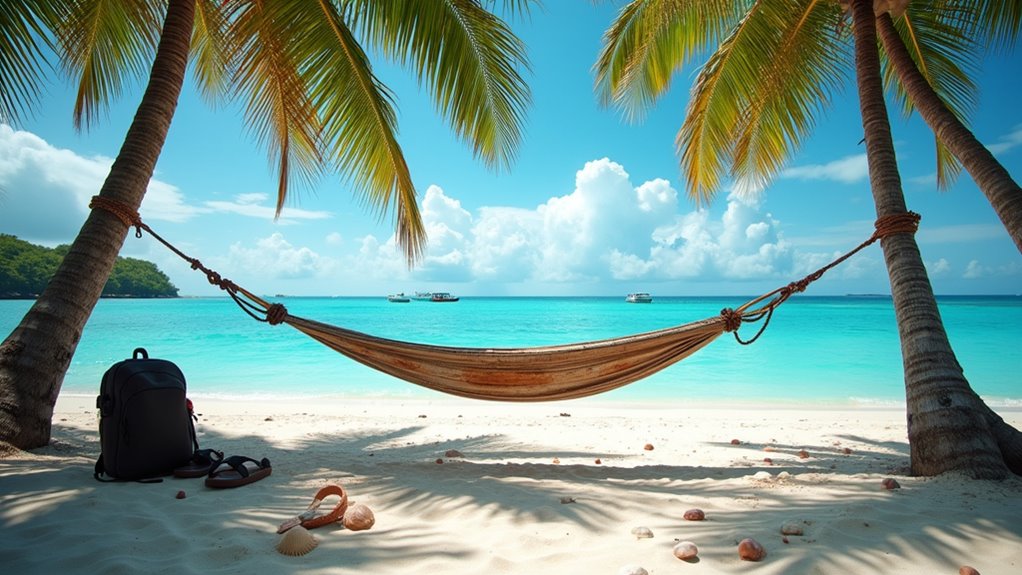 relaxed caribbean island vibe
