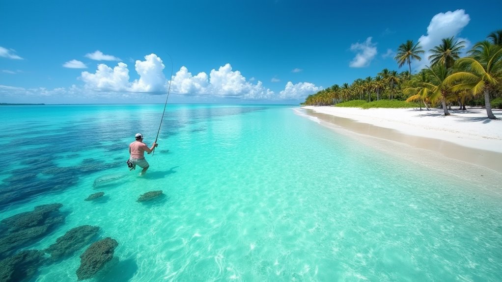 remote saltwater flats fishing