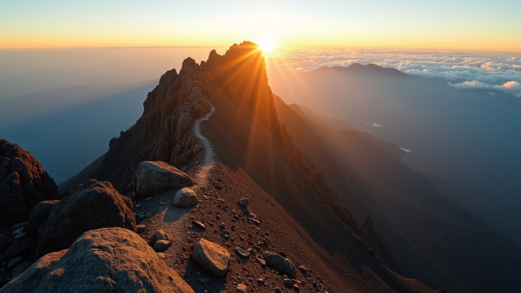 remote scenic mountain adventure