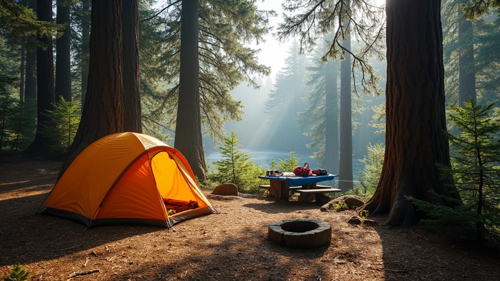 reserve campsite early online