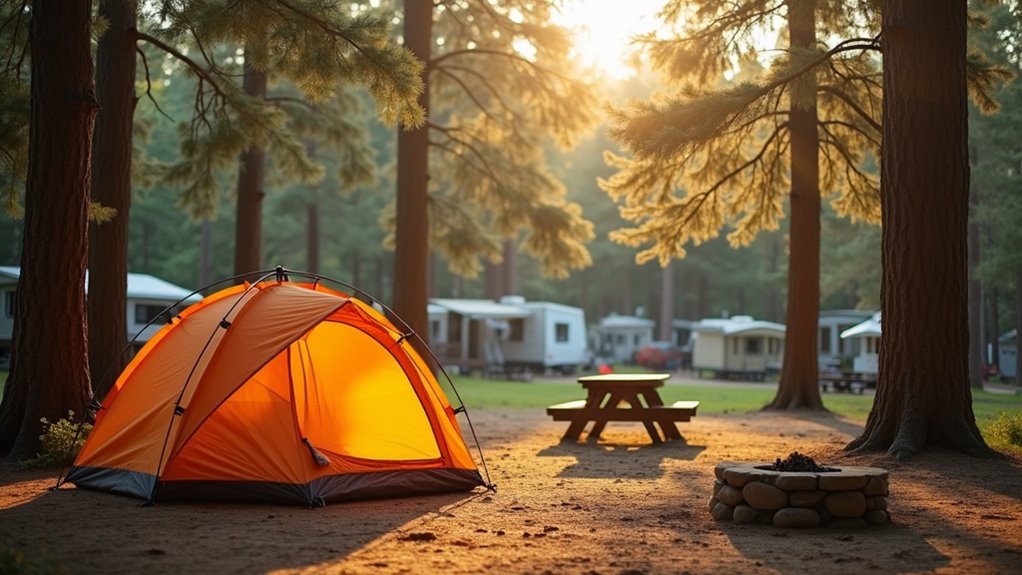 reserve campsites early online
