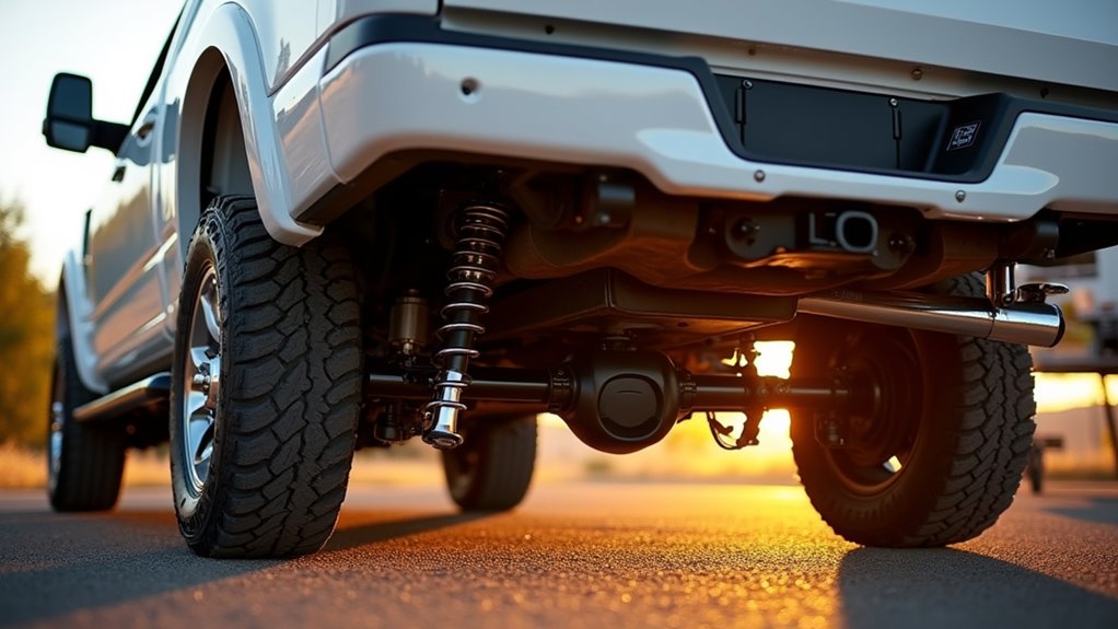 robust suspension for towing