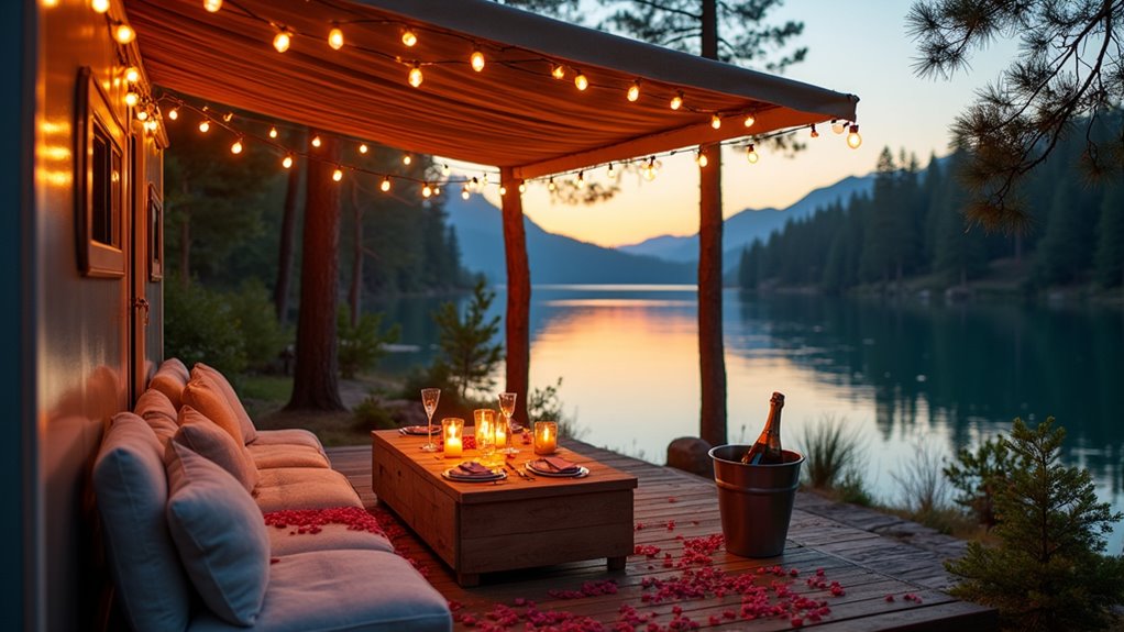 romantic luxurious rv getaway