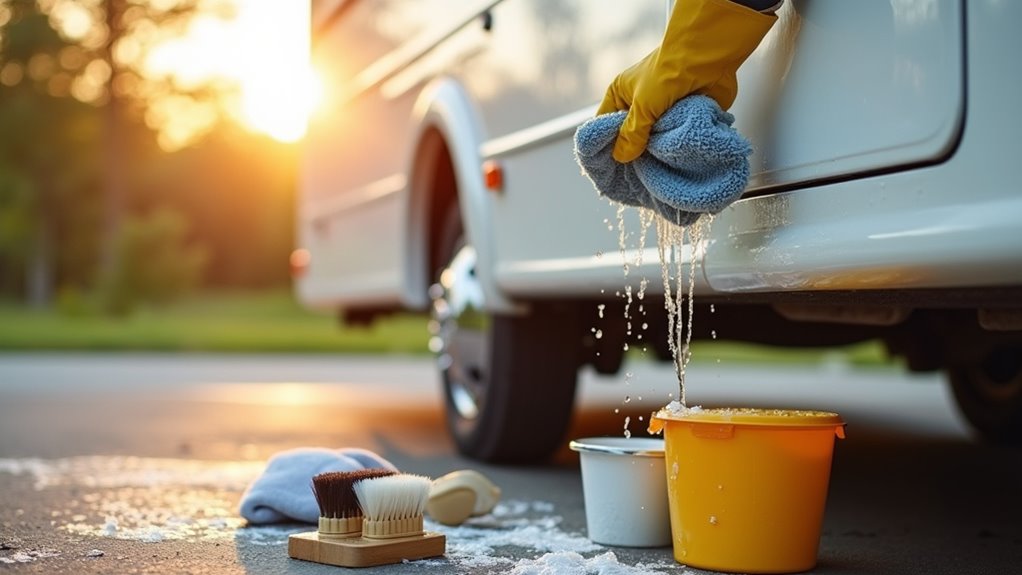 rv cleaning preparation steps