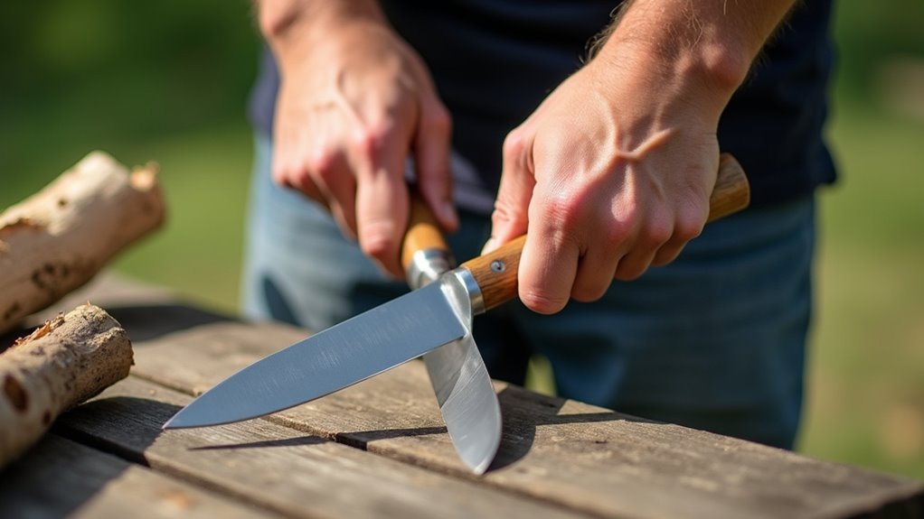 safe knife handling techniques