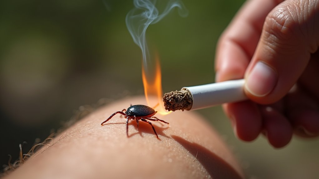 safe tick removal practices