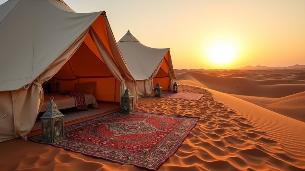 saharan sunrises and sunsets