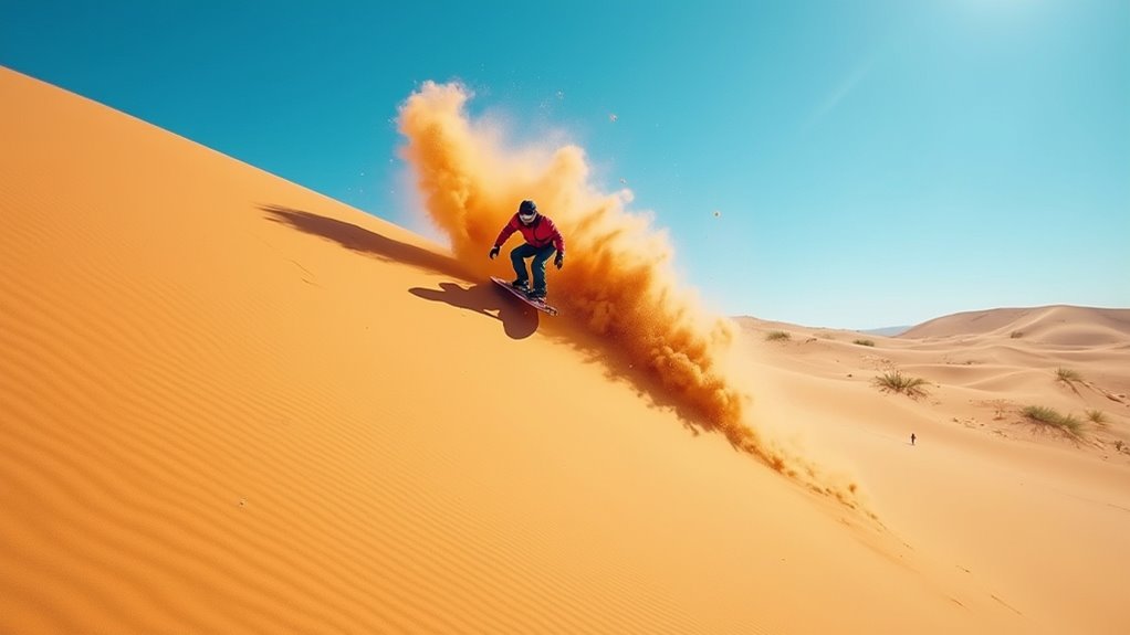 sandboarding in morocco