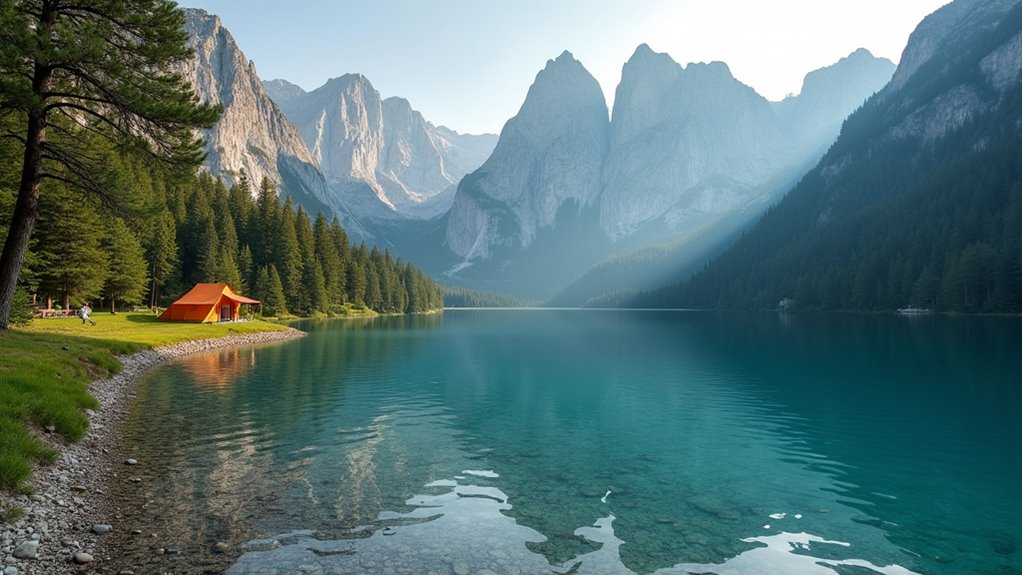 scenic lakeside camping adventures