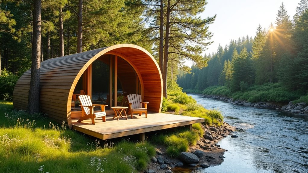 scenic riverside camping experience