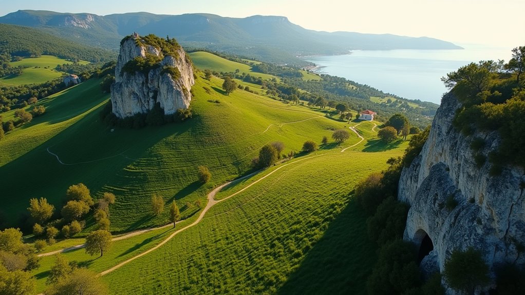 scenic trails and coastal camping