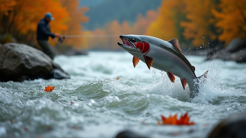 schedule fishing around salmon migrations