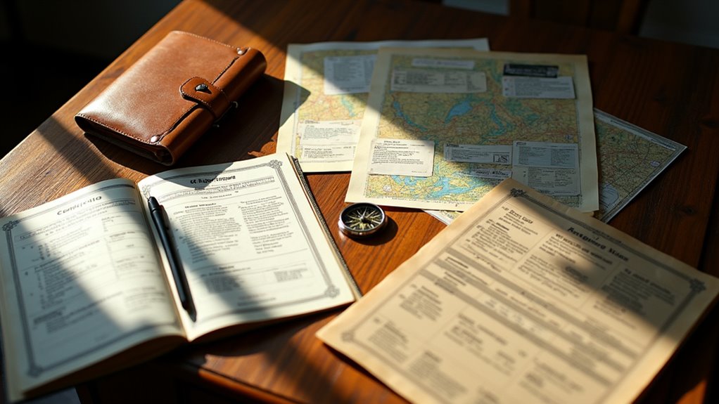 secure and organize travel documents