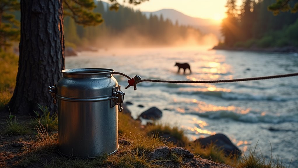 secure food to prevent wildlife